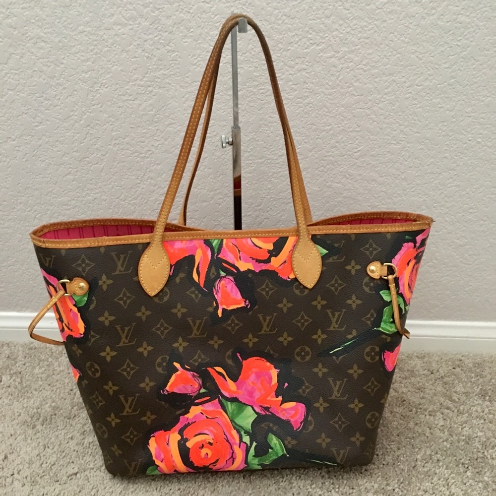 Louis Vuitton Neverfull Stephen Sprouse Roses